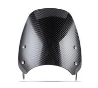 Carenabris Para Triumph Para Thruxton 900 Para Bonneville T100 T120, Carenado De Faro, Deflector De Viento, Parabrisas De Motocicleta Parabrisas de moto(Carbon Fiber)