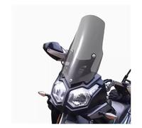 Carenabris para VOGE 300GY para Rally 300 GY para Rally Parabrisas de Motocicleta Parabrisas Delantero Modificado Cupula Moto(44cm Smoke Grey)