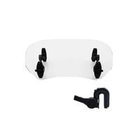 Carenabris para VOGE para DS900X para DS900 Extensión de Parabrisas de Motocicleta Abrazadera de alerón Ajustable Parabrisas de Motocicleta(Small Transparent)