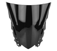 Carenabris para YZFR25 para YZF R25 R3 para YZF-R25 R3 2013-2016 2018 Parabrisas Pantalla Deflectores Viento Pantalla Parabrisas Doble Burbuja Parabrisas Motocicleta(Negro)