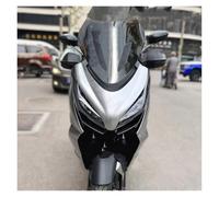 Carenabris para Zontes para E350, 350E, 350 E, ZT350E, ZT350T-E, Parabrisas Deportivo para Motocicleta, Deflectores De Viento, Visera Negra Parabrisas Moto(Negro)