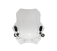 Carenabris Parabrisas Ajustable para Motocicleta para Kawasaki Z650, Z900, Z1000, Z800, Z750, Z250, Z300 y Z400 Parabrisas de Moto(Transparent)