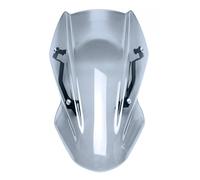 Carenabris Parabrisas De Motocicleta, Deflector De Viento para Kawasaki para Z650 para Z 650 2017-2019, Pantalla De Protección contra El Viento con Soporte Parabrisas De Motocicleta(Claro)