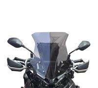 Carenabris Parabrisas De Motocicleta para Benelli TRK702X TRK702 TRK 702X 702, Deflector De Viento, Pantalla, Alerón, Visera Parabrisas De Motocicleta(Titanio,52cm)