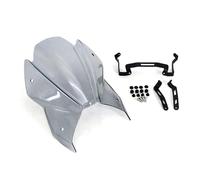 Carenabris Parabrisas De Motocicleta para Suzuki GSX-S 1000, GSXS 950, GSX-S950, GSXS1000 2021-2023, Deflector De Viento con Soporte Parabrisas De Motocicleta(Fumar)