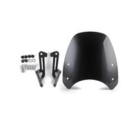 Carenabris Parabrisas De Motocicleta Para Triumph Para Speed Para Twin 1200XE 1200XC 1200BE 2019 2020 2021 1200 XE XC BE Deflector Viento Parabrisas de moto(Carbon Fiber)