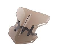 Carenabris Parabrisas de Motocicleta Pare-Brise para MT-03 MT03 2020 2021 2022 MT 03, Deflector de Flujo de Aire, Visera, mosquitera Parabrisas de Moto(Brown)