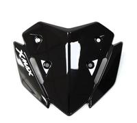 Carenabris Parabrisas De Motocicleta, Protector Deflector De Viento para Yamaha XMAX250 XMAX300 2023-2025 Xmax 125 2024, Carenado Delantero, Parabrisas. Parabrisas De Motocicleta(Negro)