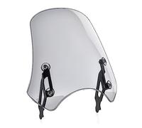 Carenabris Parabrisas Deflector De Viento para Motocicleta para XSR 900 2016 2017 2018 2019 2020 2021 Soporte para Parabrisas para XSR900 Parabrisas de Moto(Light Smoke)