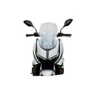 Carenabris Parabrisas Delantero Modificado Motocicleta para Taro para Rong 250 Parabrisas de Motocicleta(53CM Transparent)