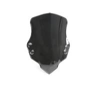 Carenabris Parabrisas Delantero Modificado para Motocicleta para Suzuki GW250 GW 250 GW-250, Protector Pecho A Prueba De Viento con Soporte Parabrisas Motocicleta(Style Black)