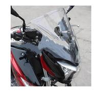 Carenabris Parabrisas Delantero Modificado para Motocicleta para Suzuki GW250 GW 250 GW-250, Protector Pecho A Prueba De Viento con Soporte Parabrisas Motocicleta(Style 1 Transparent)