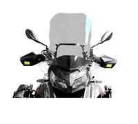 Carenabris Parabrisas para Benelli para TRK502 para TRK502X para TRK552 para TRK552X Parabrisas De Motocicleta De Doble Burbuja con Deflectores De Viento(Transparent 57cm)