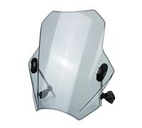 Carenabris Parabrisas para CBR600RR CB1000R para GXSR 600 750 Cubiertas Parabrisas Motocicleta Ajustable(Grey)