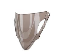Carenabris Parabrisas para Kawasaki para ZX6R 2024 Parabrisas Doble Burbuja De Motocicleta(Light Grey)