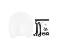 Carenabris Parabrisas para Kawasaki Z400 Z650 para Z900 RS para Ninja 300 400 650 Parabrisas Universal Manillar De 22-28 Mm(22mm Transparent)