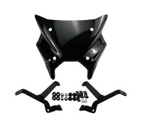 Carenabris Parabrisas para MT-09 2024 2025 para MT09 SP 24-25 Parabrisas Deportivo para Motocicleta(Negro)