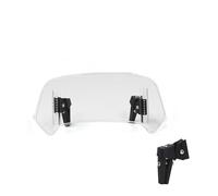 Carenabris Parabrisas para R1200GS para R1250GS para F800GS LC Deflector De Parabrisas Elevado Extensión Motocicleta(A V3 Small Clear)