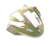 Carenabris Parabrisas para S1000R S 1000 R 2014-2018 Parabrisas Doble Burbuja para Motocicleta Deflector De Viento(Clear iruidium)