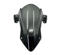 Carenabris Parabrisas para S1000RR S1000 RR 2019-2024 Parabrisas Elevador para Motocicleta Empalmado(Bright Black Gray)