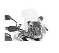 Carenabris Parabrisas Profesional con Cubierta Frontal, Accesorios De Motocicleta Modificados para Triumph para Tiger para TIGER900/850 GT 900 20-22(A Transparent 54cm)