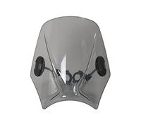 Carenabris Parabrisas Universal para Motocicleta para Keeway para Superlight 125, 150 y 200. Protector Deflector Parabrisas de Moto(Light - Smoke)