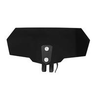 Carenabris Parabrisas Universal Transparente y Ajustable para Motocicleta. Deflector de Viento. Cupula Moto(B)