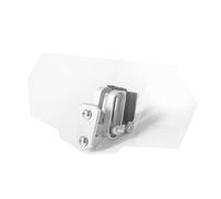 Carenabris Parabrisas Universal Transparente y Ajustable para Motocicleta. Deflector de Viento. Cupula Moto