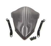 Carenabris Protector De Parabrisas para Motocicleta para Yamaha MT 09 MT09 MT-09 2014-2016 con Soporte Parabrisas De Motocicleta(Fumar)