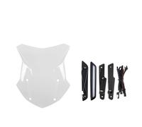 Carenabris Protector Pantalla Parabrisas Motocicleta Protector Pantalla para R1200GS R1250GS LC ADV(A Whole Set 4)