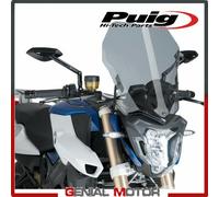 Puig 8187H New Generation Touring touring y aerodinámica en acrílico de 3 mm con toma de aire central que mejora protección y reduce turbulencias, Ahumado