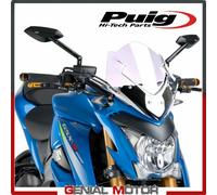 Puig 7653W New Generation Sport deportiva y aerodinámica en acrílico de 3 mm con diseño elevado que mejora protección y mantiene amplia visibilidad, Transparente