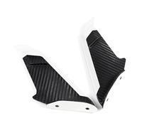 Carenado Alerón Alerón Aerodinámico De ala Motocicleta para YZF-R1 YZF R3 R6 R7 R15 R25(Blanco)