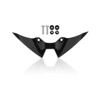 Carenado alerón Delantero para Kawasaki para Z900SE 2025 Desnudo Aerodinámico Winglet Deflector Downforce Alerón Delantero De Motocicleta(Gloss Black)