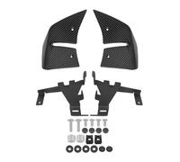 Carenado alerón Motocicleta para CB750 Hornet 2025 Motocicleta Lado Desnudo Frente Aerodinámico Viento Downforce Spoilers Carenado Winglet(Carbon Fiber Pattern)
