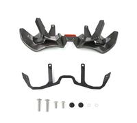 Carenado alerón Motocicleta para Kawasaki para Z900 SE 2025-2026 Motocicleta Labio Inferior Alerón Delantero Pico Downforce Winglet ala Aerodinámica(Glossy Gray)