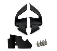 Carenado alerón Motocicleta para S1000RR 2019-2022 Motocicleta ABS Delantero Aerodinámico Winglets Parabrisas Carenado ala Fija(Matt Black)