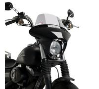 Carenado Batwing+Parabrisa Compatible para Harley Davidson Dyna Street Bob (FXDB) 06-17 SML gr Humo