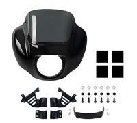 Carenado De Cuarto Delantero, Parabrisas 9 "con Kit Soporte Montaje para Harley Street Bob FXBB 2018 2019 2020, 2025