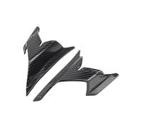 Carenado de Cubierta Lateral Carenados para Motocicleta Alerones Accesorios para Moto Enduro Aletas De Carenado Embellecedores Cubiertas para ADV160(Fibra de Carbon)