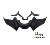 Carenado de guardabarros delantero para Yamaha MT-07 2021 2022 2023 MT07 2021-2023,Alerones de rueda delantera de Motocicleta Cubierta aerodinámica del deflector de la aleta (Negro)