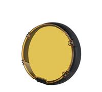 Carenado De Luz Frontal para BMW R18 Protector De Faro Rejilla Parrilla Cove Accesorio Lámpara Delantera Motocicleta(Yellow)