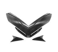 Carenado de Moto Para Z900 2017 2018 2019 Cubierta De Extensión De Nariz De Pico De Motocicleta Alerón De Plástico ABS Alas Delanteras Carenado Aerodinámico Para Kit De Alas