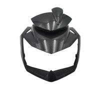 Carenado Delantero Para Faro Para Z750 2001-2012, De Motocicleta, Carenados Moldeados Por Inyección ABS Protector de faro delantero(Carbon fiber)