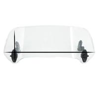 carenado Delantero Parabrisas Ajustable Motocicleta Deflector De Viento Alerón Extensión para 1200/F XL 1000 para Forza 125 SH300-I ST CBF 600(Black 1)