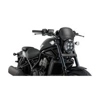 Carenado delantero Puig para Honda CMX1100 Rebel 25-26, negro mate.