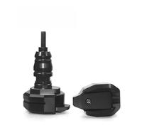 Carenado Deslizante Marco Protección contra Caídas Motocicleta Almohadilla Protectora Antichoque para FZ1 para FZ6 para FZ8 para FZ 1 para 6 8 Topes Anticaida(Black)