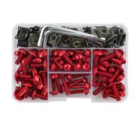 Carenado Fijación Motocicleta Carenado Sujetadores Tornillos Tuercas Kit Para Para VULCAN S 650 KLX250 Parabrisas Clips Kit Clips Tornillos Moto
