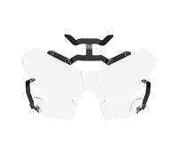 Carenado Frontal de Faro para África Twin CRF1100L CRF 1100 L para Deportes De Aventura 2020-2023 Protector Faro Motocicleta Luz Cubierta Parrilla(Acrylic)