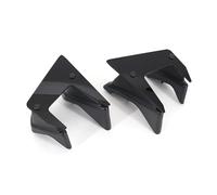 Carenado Lateral De Motocicleta Alerones Desnudos Fuerza Descendente Lateral Motocicleta ala Fija ala Carenado para MT07 MT-07 MT 07 2018 2019 2020 Alerón Moto(Black)
